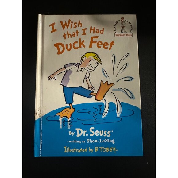 Dr. Seuss 4 Book bundle vintage cat in the hat foot book and children’s books - Picture 11 of 16
